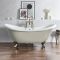 Bañera Exenta Tradicional con Doble Respaldo - 1750mm x 730mm - Bañera y Patas Disponibles En Distintos Acabados - Legend