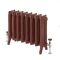 Radiador en Hierro Fundido de 2 Columnas - Altura de 510mm - Color Rojo Eating Room Red de Farrow & Ball - Charlotte