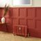 Radiador en Hierro Fundido de 2 Columnas - Altura de 510mm - Color Rojo Eating Room Red de Farrow & Ball - Charlotte