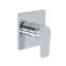 Mezclador de Ducha Manual Moderno de 1 Salida Cromado - Harting