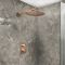 Conjunto de Ducha Termostático Moderno con Alcachofa de Ducha Mural - Disponible en Distintos Acabados (1 Salida) - Otto