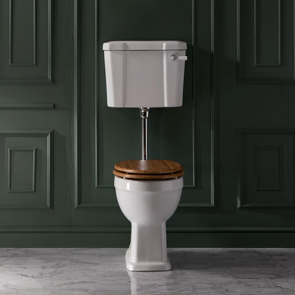 Conjunto Completo con WC y Cisterna Baja - Selección de Kit de Descarga y Tapa de WC - Richmond