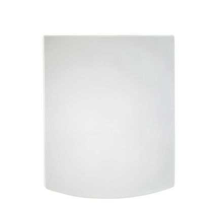 Tapa para WC Blanca para Inodoro Adosado con Cierre Amortiguado de Montaje Superior y Desenganche Rápido - Halwell