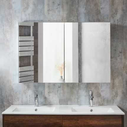 Armario de Baño con Espejo - 1000mm x 660mm - Cleo
