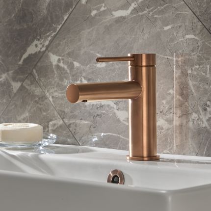 Grifo Mezclador Monoforo Moderno para Lavabo - Disponible en Distintos Acabados - Otto