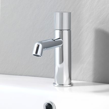 Mezclador Monoforo Moderno para Lavabo - Disponible en Distintos Acabados - Lune