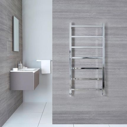 Radiador Toallero - Plano - 1200mm x 600mm - Cromado - Eton