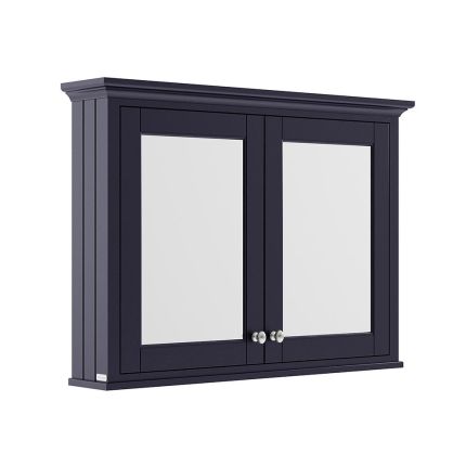 Armario con Espejo - Azul (Twilight Blue) - 1050mm x 750mm- Old London
