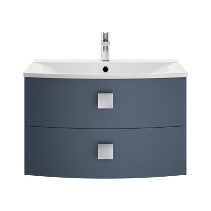 Mueble de Baño Suspendido  - Completo con Lavabo - 710mm  - Selección de Acabados - Sarenna