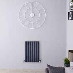 Radiador de Diseño Horizontal (Panel Doble) - 600mm x 410 mm - Antracita - Revive Air