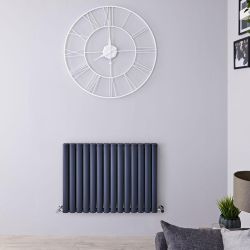 Radiador de Diseño Horizontal (Panel Doble) - 600mm x 830 mm - Antracita - Revive Air