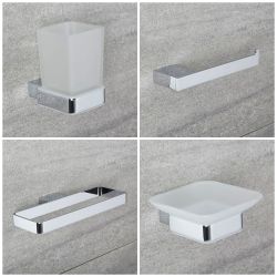 Conjunto de Accesorios Modernos Para Cuarto de Baño - Kubix