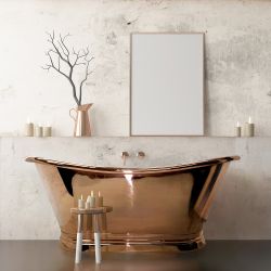Bañera Exenta de Doble Extremo Tradicional - Cobre  - Selección de Tamaños - Sienna para Hudson Reed