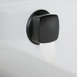 Llenador de Bañera con Válvula de Desagüe - Negro - Preto