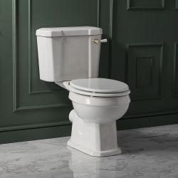 Inodoro Monobloque Tradicional Completo con Cisterna y Tapa para WC - Disponible en Distintos Acabos y con Selección de Tapas para WC - Richmond