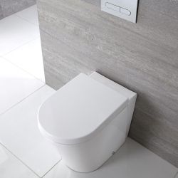 Tapa y Asiento con Cierre Amortiguado para Inodoro con Desenganche Rápido con Montaje superior - Alswear