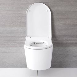 WC Japonés Mural con Función Inodoro-Bidé Inteligente - Hirayu