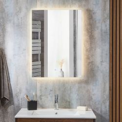 Espejo de Baño con Luz LED - 600mm x 800mm - Dawson