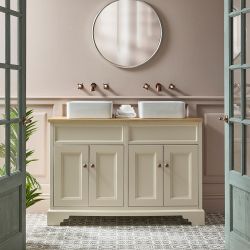 Mueble de Lavabo Moderno de Suelo - 1210mm Completo con Lavabo - Disponible con Distintas Manijas - Edge