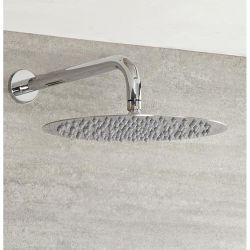 Brazo de Ducha en Latón Cromado de 342mm