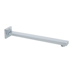 Brazo de Ducha Mural Rectangular Cromado - Kubix