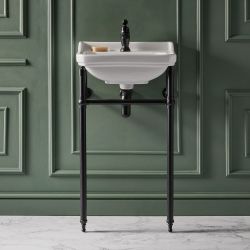 Lavabo con Consola Tradicional Richmond - Disponible en Distintas Medidas y Distintos Acabados
