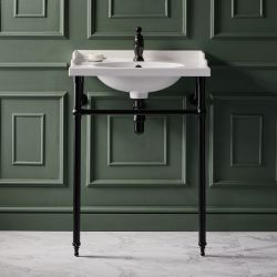 Lavabo Consola Tradicional de 630mm Elizabeth - Disponible con Distintos Acabados