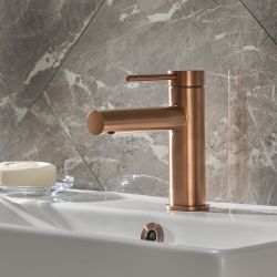 Grifo Mezclador Monoforo Moderno para Lavabo - Disponible en Distintos Acabados - Otto
