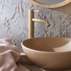 Grifo Mezclador Alto Moderno Para Lavabo - Disponible en Distintos Acabados - Elements
