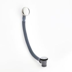 Válvula de Desagüe para Bañera Completa con Tapón Manual y Rebosadero - Select