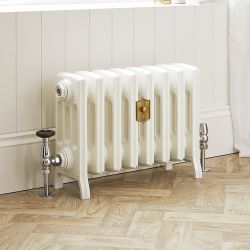 Radiador de Hierro Fundido de 357mm - Acabado Blanco Porcelana - Isabel - Disponible en Distintas Medidas