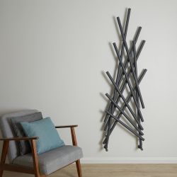 Radiador de Diseño - Antracita - 1734mm x 567mm - Lazzarini Way Shanghai