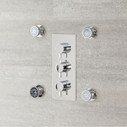 4x Jets de Ducha Redondos