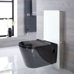 Conjunto de WC Completo con Kit para Inodoro Blanco de 500mm e Inodoro de  340x350x560mm - Nox