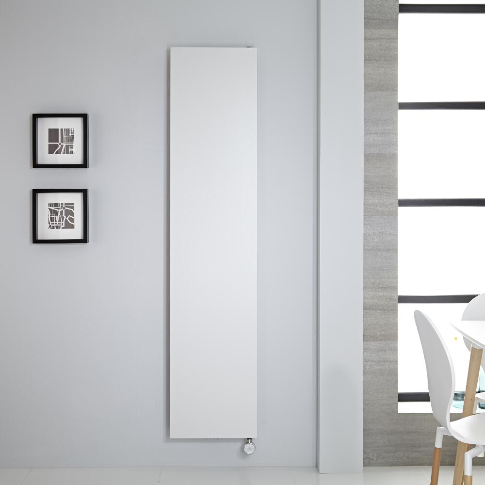 Radiador de Diseño Eléctrico Vertical - Blanco - 1800mm x 400mm - Rubi