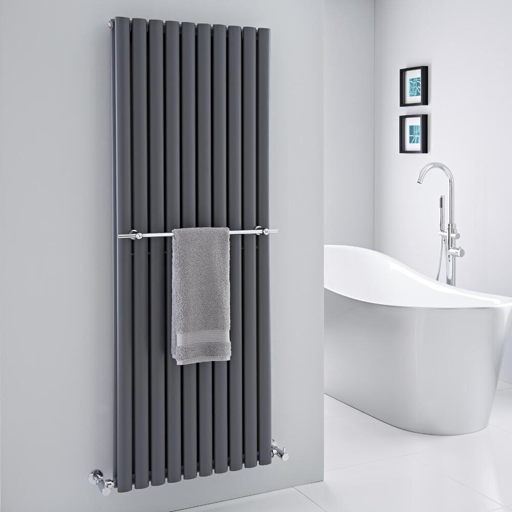 Barra Porta toallas para Radiadores Verticales Revive y Delta de 590mm