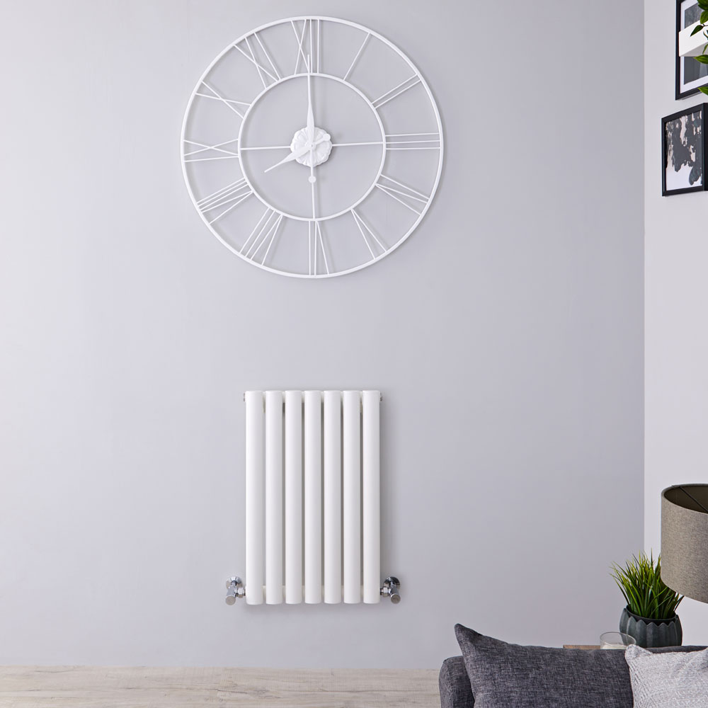 Radiador de Diseño Horizontal - Blanco - 635mm x 415mm x 55mm - 417 Vatios - Revive