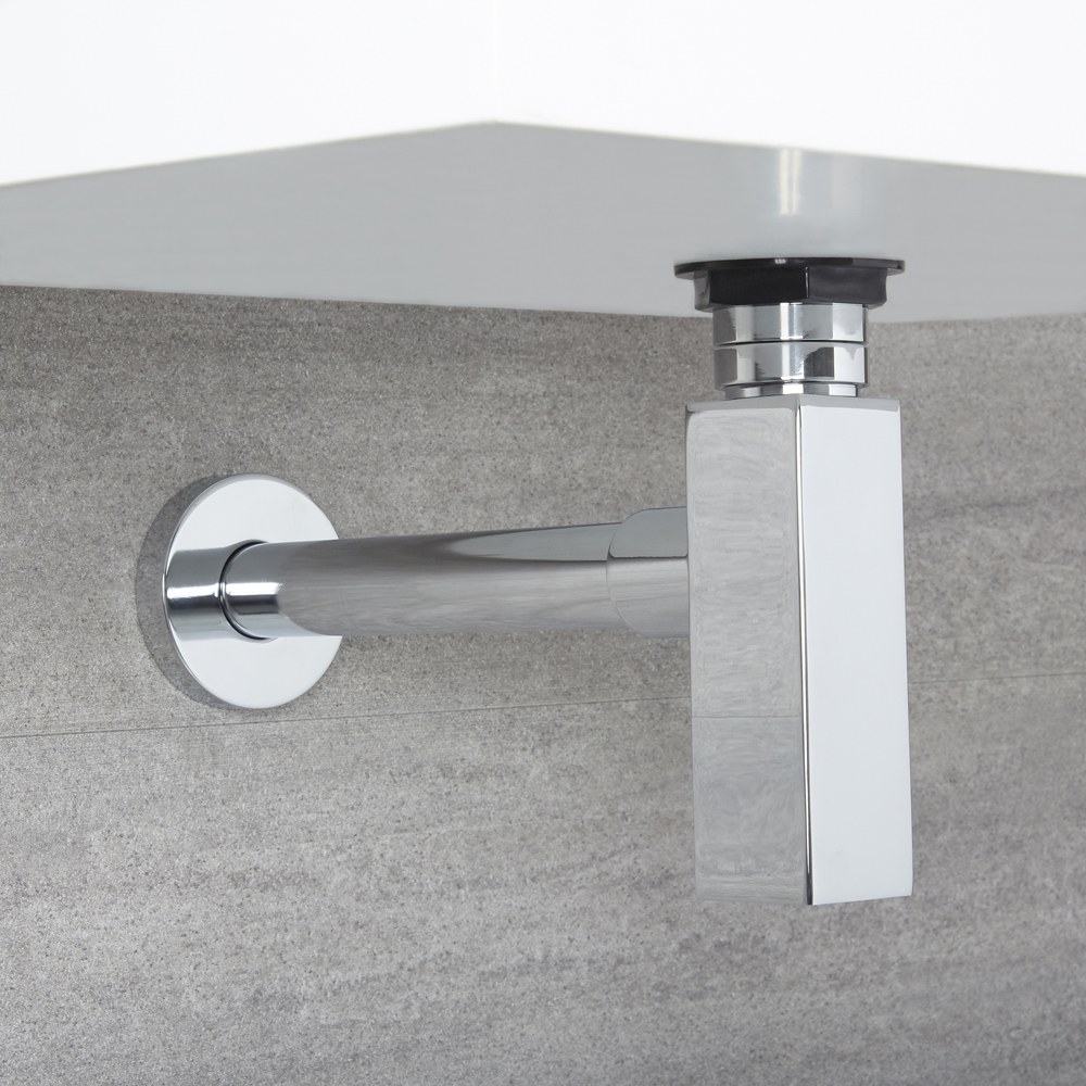 Sifón de Botella de Desagüe con Tubo de Extensión para Lavabo