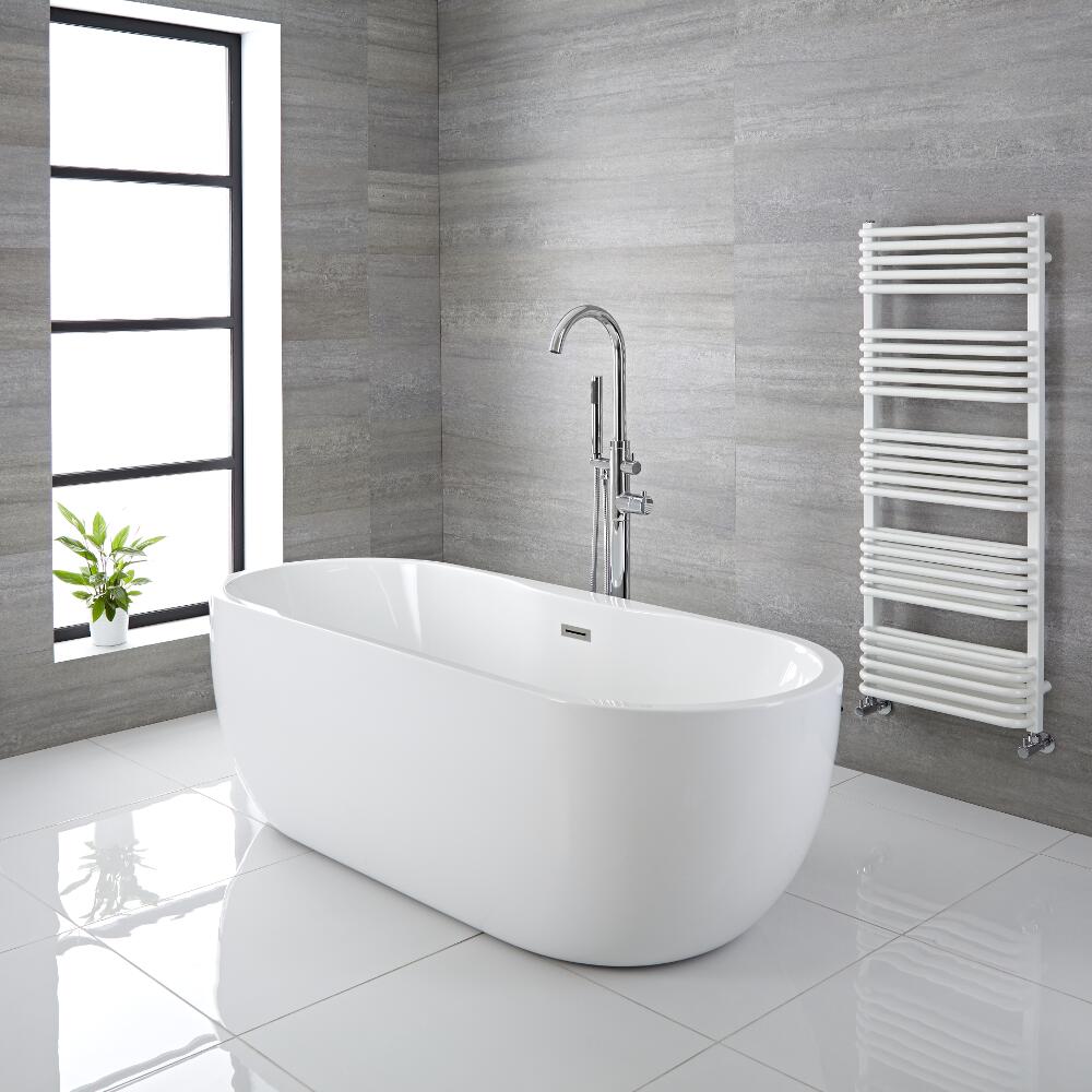 Bañera Exenta Oval Moderna1555 x 745x 580mm - Otterton