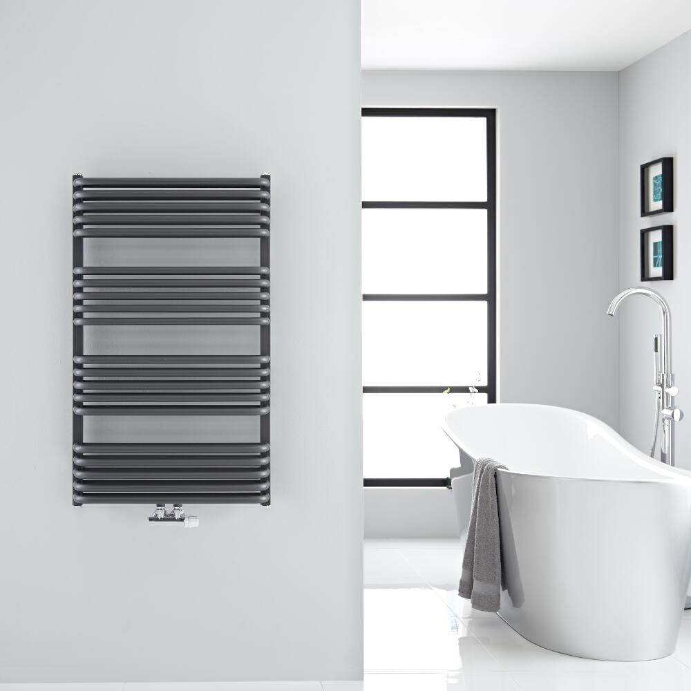 Radiador Toallero - Curvo - Antracita - 1000mm x 600mm - 1114 Vatios - Arch