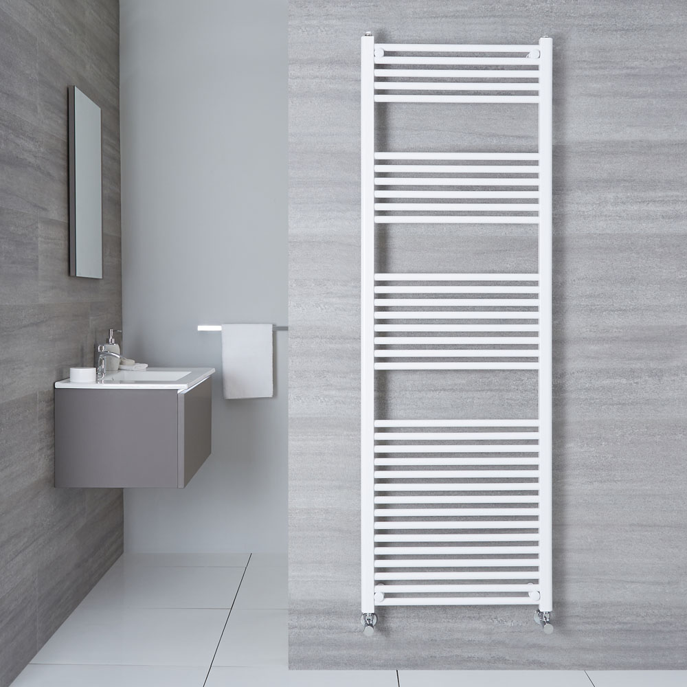 Radiador Toallero Plano - Blanco - 1800mm x 600mm x 30mm - 1122 Vatios - Etna
