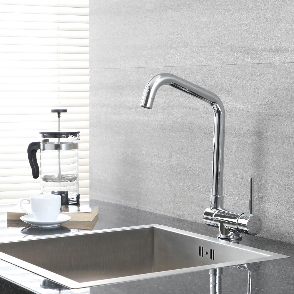 Grifo de Cocina Monoforo Abatible