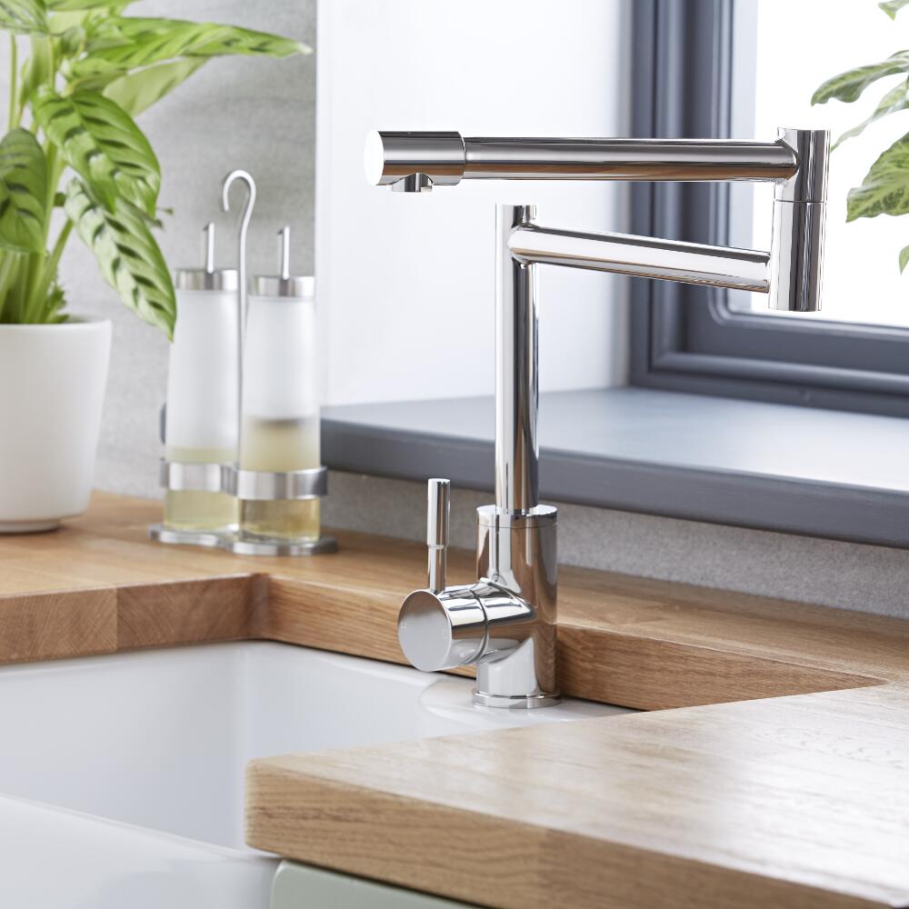 Grifo de Cocina Monoforo Plegable Monomando