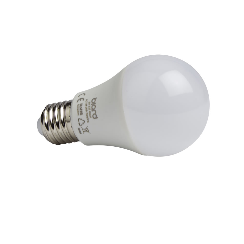 Biard Conjunto de 6 Bombillas LED E27 de 5W con Intensidad Luminosa Regulable