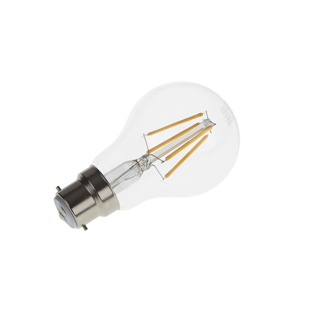 Biard Conjunto con 6 Bombillas LED B22 6W con Filamentos e Intensidad Luminosa Regulable