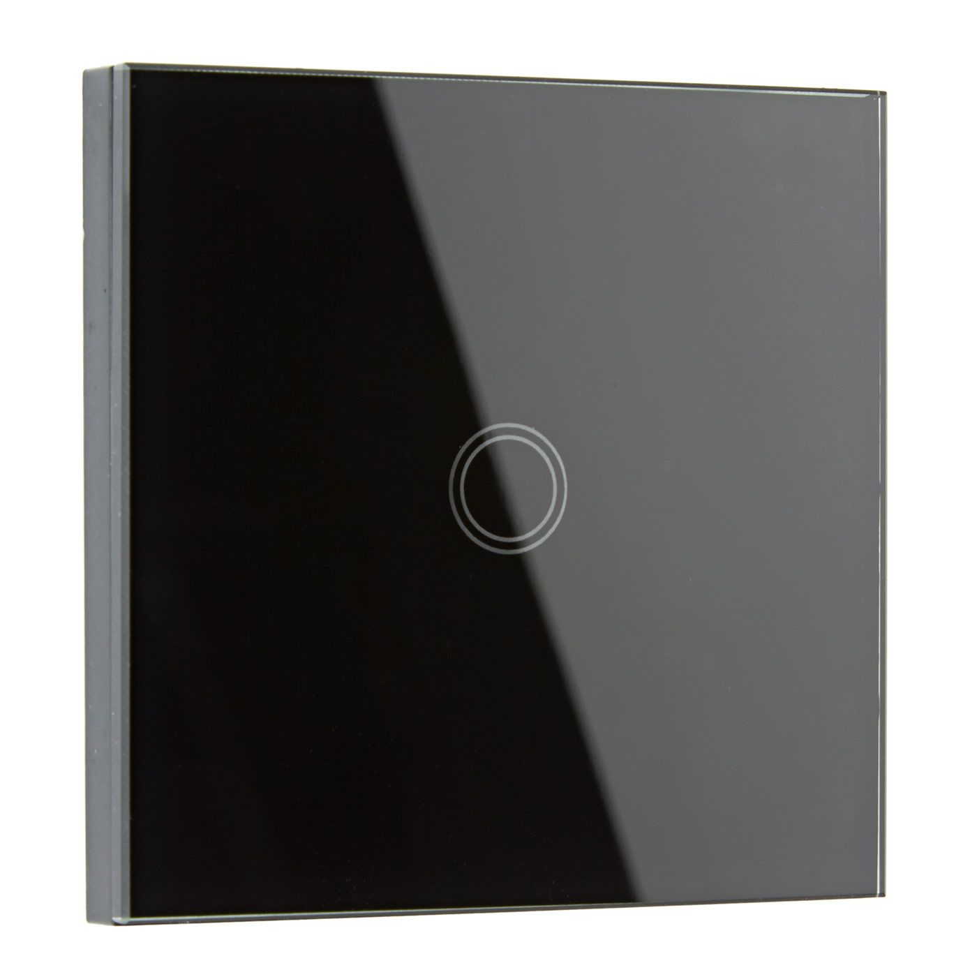Biard Interruptor de Diseño de Pared Negro con Sección posterior Redonda