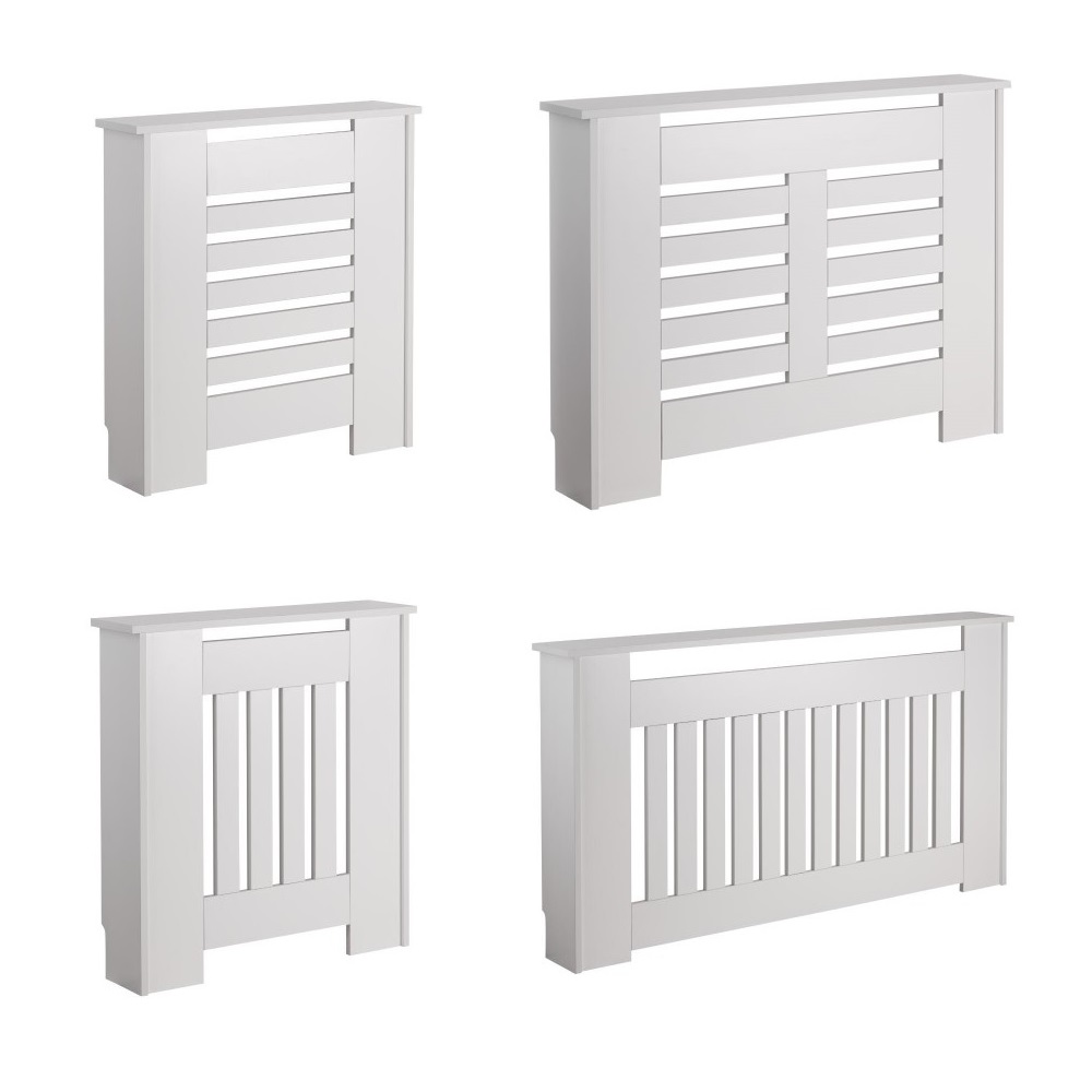 Cubre Radiador Blanco Disponible en Distintas Medidas - Newham y Sutton