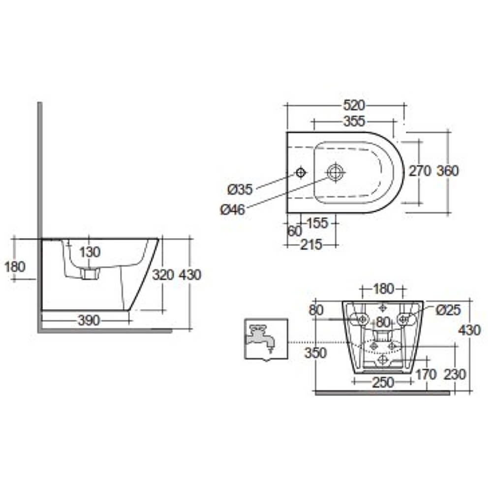 product dimensions