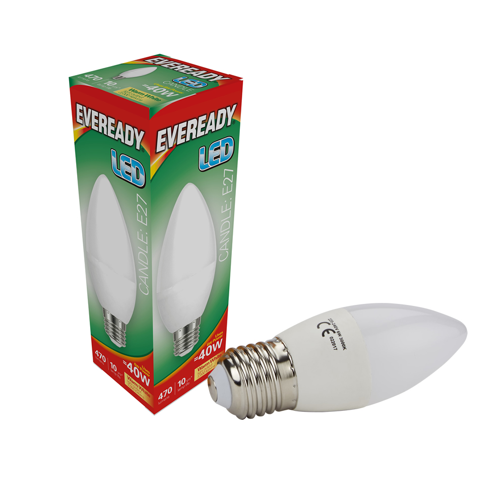 Bombilla LED E27 Color Blanco Cálido - Eveready