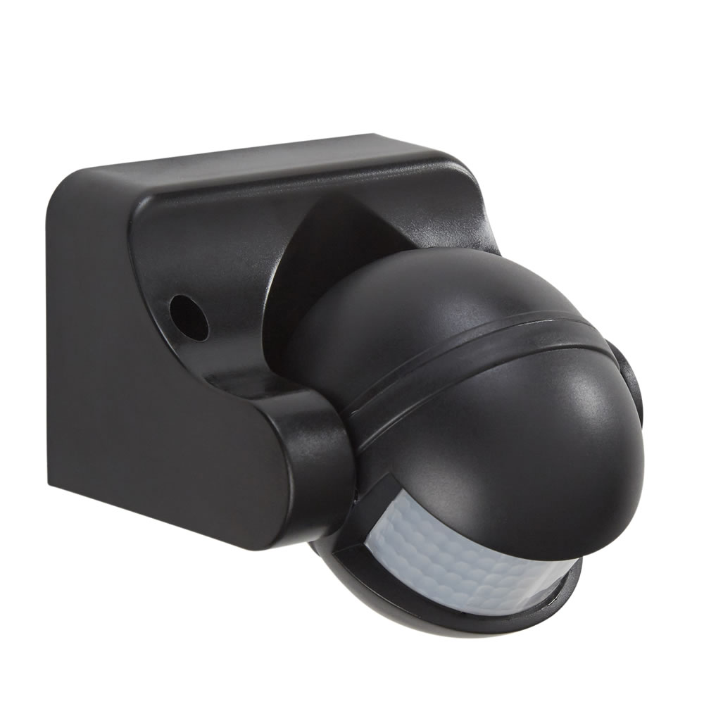 Sensor PIR Ajustable Negro de 180° - Powermaster